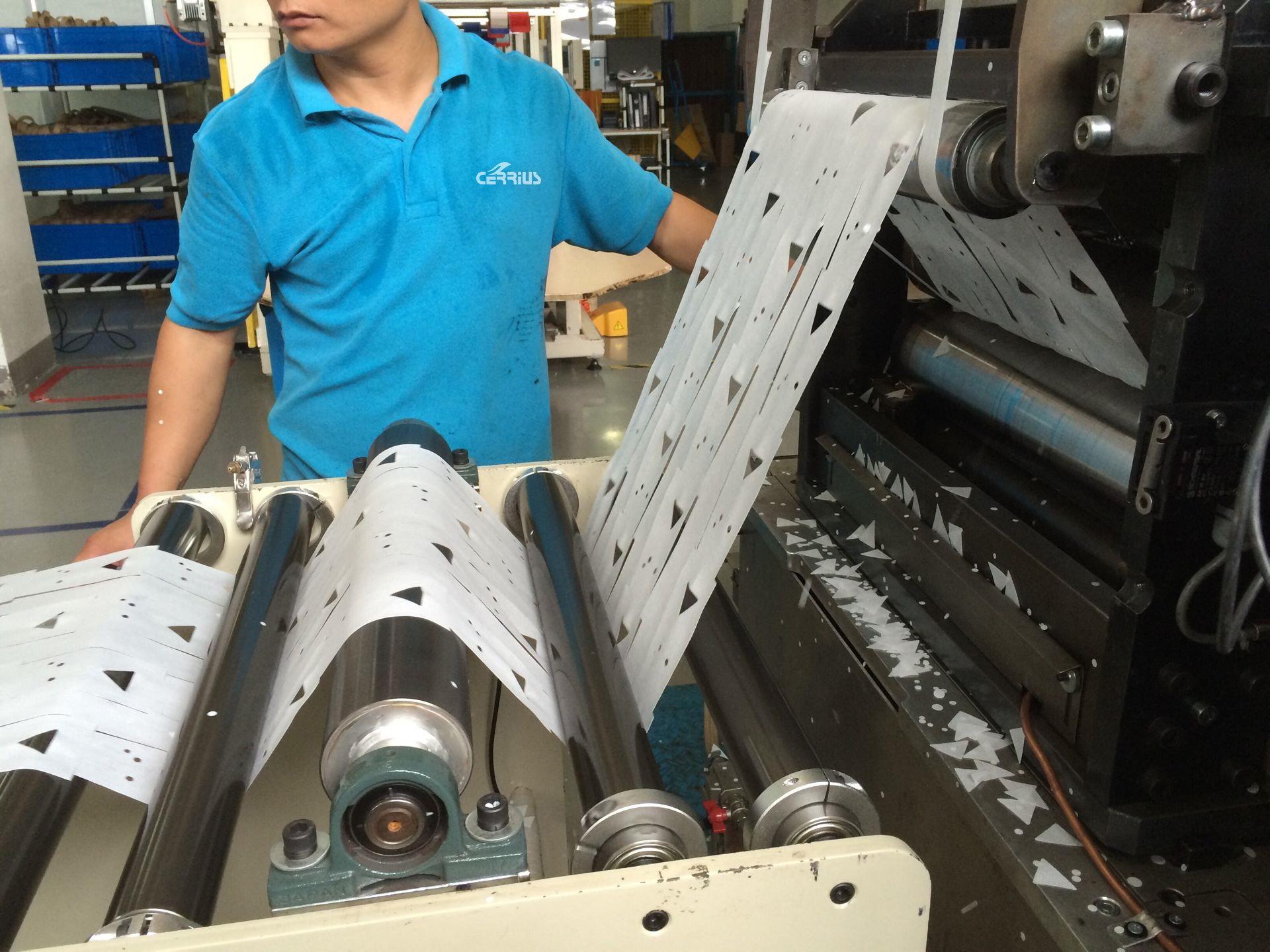 CYH-M(2.2-4KW)系列三相脉冲式工业吸尘器使用现场